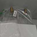 1.25 Gallon Dual Acrylic Beverage Dispenser with Metal Stand Two-Drink Server with Ice Cores & Stainless Steel Spigots