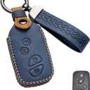 for Lexus Key Fob Cover Leather Car Key Case Keychain Fob Holder