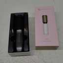 CARESKY Cordless Curling Iron Brush, 1.5 Inch Mini Travel Hair Curler with 200 Million Negative Ions, Portable Heated Round Straightener Brush Rechargeable for Curl, Touch-Up, De-Frizz, Styling (Obsidian Black)