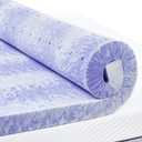 Mattress Topper Full 4Inch Purple 34x34x51cm