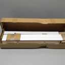 Lotus & Windoware Cordless, 2 Inch Faux Wood Blind, 23" Wide x 36" Long, Window Blinds, Blinds & Shades, Blinds for Indoor Windows, Embossed, Bright White