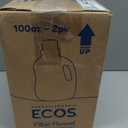 ECOS Laundry Detergent Liquid, 200 Loads - Dermatologist Tested Laundry Soap - Hypoallergenic, EPA Safer Choice Certified, Plant-Powered - Lemongrass, 100 Fl Oz (Pack of 2)