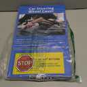 Custom Fit Infiniti Car Steering Wheel Cover, Nappa Leather, Brown