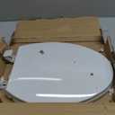 5311012.020 Elongated Toilet Seat Replacement for American Standard Traditional Slow Close Toilet Seat Replacement Parts, Soft Close Toilet Bowl Seat Cover and Lid, White