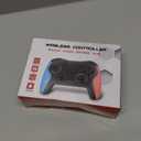 VOVEWAN Switch Controller Wireless, Pro Controllers Compatible with Switch Lite/OLED/PC, One-Key Pairing Gamepad with 9-Color RGB LEDs 6-Axis Motion Wake Up Function