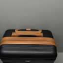 Flight Knight 21.5x15.5x9" Expandable Carry On Suitcase Hardside TSA Lock & USB C Port Lightweight Luggage Silent Double Spinner Wheels Maximum Canada Air Overhead Carry-On Bag Many Airlines Approved