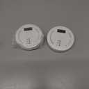 Carbon Monoxide Detector,Carbon Monoxide Alarm With LED display, CO Alarms Monitor for Home Safety,Comply with EN50291 Standard (AA Battery NOT Included) (white)