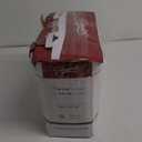 Homemate Electric Heated Blanket Queen Size - 84"x90" Heating Blanket Queen Size Dual Control 1/2/4/6/8 Hours Auto-Off 10 Heat Level Over-Heat Protection Soft Flannel Sherpa ETL Certification (Red (Striped))