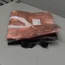 6 Pcs Reusable Large Gift Bags with Handles for Party Wedding (Rose Gold)