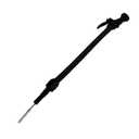 LS Truck Black Flexible Oil Dipstick Replacement for Engine LSX LS1 LS2 LS6 4.8L 5.7L 6.0L 6.2L