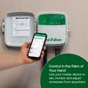 Rain Bird ARC8 App-Based Indoor/Outdoor Smart WiFi Irrigation Sprinkler Timer/Controller, 8-Zone/Station, EPA WaterSense Certified, Compatible with Alexa, Indoor/Outdoor 8-Station