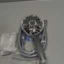 6-Setting Shower Head with Handheld, JDO High Pressure Hand held Shower Head, 4.7 Inch Chrome Detachable Showerhead Set with 59 Inch Stainless Steel Hose and Adjustable Showerhead Holder