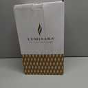 Luminara Grand Pillar Flameless LED Candle, Ivory 6.25" x 15", Battery Operated Real Wax w/Timer, Moving Flame, Realistic Unscented Home Decor Safe