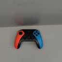 Wireless Switch Controller for Nintendo Switch/Lite/OLED Controller, Switch Controller with a Mouse Touch Feeling on Back Buttons, Extra Switch Pro Controller with Wake-up,Programmable, Turbo Function (Red+Blue)