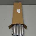 Shower Curtain Rod, 1" Diameter Heavy Duty Tension Shower Rod, Non Slip Adjustable 28-102 inch No Drill Shower Curtain Rods Spring Tension For Bathroom, Shower Stall, No Rust, Brushed Nickel