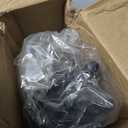 CANMEIJIA Track Lighting Fixtures - 4 Light Directional Ceiling Spotlights, Rotatable LED Track Light Kit, Semi Flush Mount Light for Kitchen, Bedroom, Living Room, Hallway