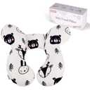 KAKIBLIN Baby Travel Pillow for Head and Neck Support Pillow for Pushchair,Car Seat,Travel(Bear)
