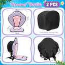 Vinsot Kayak Seat Cushion Universal Paddle Board Seat with Back Support Adjustable Non Slip Boat Chair Seats with 4 Straps and Storage Bag for Kayak Boat Sup Canoe, about 12 x 15.75 x 18 inches/30.48 x 40.01 x 45.72