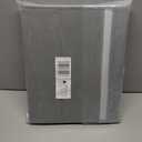 4 Pack Foldable Bed Sheet Set Organizer With Handle, Linen Closet Storage For Blankets, Duvet Covers, With Window And Label, Organizing Bedding, Queen & King Size, Gray