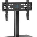 PERLESMITH Universal TV Stand Legs for 32-70 inch TVs, Table Top TV Stand up to 99 lbs, Height Adjustable Television TV Mount, Universal TV Base for Livingroom & Bedroom, VESA 400x400mm PSTVS04-N2