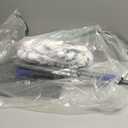 Masthome Microfiber Mop, Large Surface Flat Mop with 5 Reusable Pads, Hardwood Floor Mops for Dry and Wet Use, Microfiber Mops for Floor Cleaning-1 Cleaning Scraper Included (Blue White)