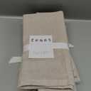 KAF Home Overbrook Chambray Dinner Napkins - Set of 8 (Beige)