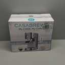 CASABREWS CM5418 Espresso Machine 20 Bar, Compact Espresso Maker with Steam Milk Frother, Stainless Steel Coffee Machine with 34oz Removable Water Tank for Cappuccino, Gift for Women or Men, Silver