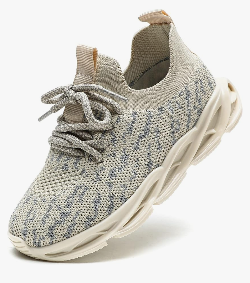 DADAWEN Toddler/Little Kid Boys Girls Lightweight Breathable Sneakers Strap Athletic Tennis Shoes for Running Walking, Size: 6 Toddler