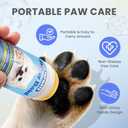 2 x Paw Balm Pad Protector for Dogs  Dog Paw Balm Soother  Heals, Repairs and Moisturizes Dry Noses and Paws  Ideal for Extreme Weather Season Conditions - 2 Oz