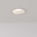 Inspira 3in White LED Recessed Ceiling Light, Round Canless Downlight Kit with Selectable 5CCT Color Temperature & Full Range Dimmer, 1200LM Brightness, 14W, ETL, IC & IP44 Wet Rated