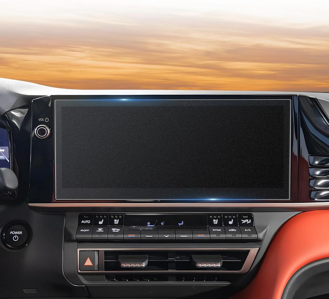 CDEFG For 2025 2026 Toyota Camry Screen Protector - 12.3 Inch Matte Anti Glare Tempered Glass - Camry (XLE, XSE) Touchscreen Accessories