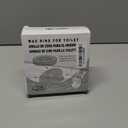 Hibbent Extra Thick Toilet Wax Ring, Toilet Bowl Wax Seal Kit with Closet Bolts, PE Flange and Extra Retainers, Thick Wax Ring Gasket for 3-inch/4-inch Waste line-Gas, Odor and Watertight Seal