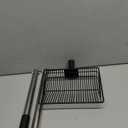 Long Handle Fireplace Ash Sifter, Hollow Out Metal Coal Shovel Adjustable Charcoal Shovel Scoop Heat Resistant Fireplace Tools for Wood Stove Fire Pit Grill (26inch/36inch)