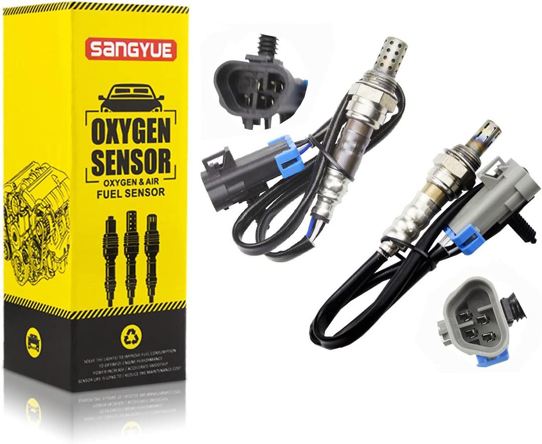 2X Oxygen O2 Sensor for 2013-2014 Chevrolet Malibu 2.4L; 2014 Chevrolet Impala 2.4L Upstream + Downstream