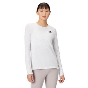 Nike Women's Sportswear Club Long-Sleeve T-Shirt XL
