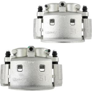 cciyu Rear Left & Right Brake Calipers Assembly w/Bracket 18B4897 18B4896 2003 2004 2005 2006 2007 2008 For Dodge For Ram 3500