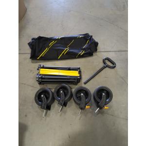Portable Folding Utility Wagon, Great for Camping Groceries Home Projects or Going to the Park & Beach