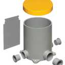 ARLINGTON FLBC4500 CONCRETE FLOOR BOX