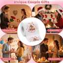 2 x Valentines Day Gifts for Him/Her,Novelty Toilet Paper Romantic Gag Gifts for Couples Men Women Boyfriend Girlfriend Wife Husband,Prank Decor for Anniversary Wedding Birthday Christmas Party Supplies (LOVE YOU)