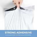 Metronic Poly Mailers 12x15.5 100 Pcs, Medium Shipping Bags for Clothing, Waterproof Mailers Poly Bags for Small Business, Shipping Envelopes Mailing Bag Package Bags Bulk in White