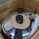 T-fal Pressure Cooker Aluminum Pressure Canner, 22 Quart, 3 PSI Settings, Cookware, Pots and Pans, Large Capacity, Cooling Racks, Recipe Booket, Canning Vegetables, Meats, Poultry, Seafood, Silver (22 Quarts)