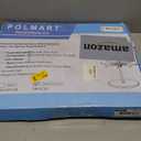 Polmart 3-Tier Spinning Display Stand Heavy Duty Adjustable Countertop Stand for Retail, Jewelry, Cosmetics, Crafts Sturdy Metal Base 360 Rotating Tiers with Height Adjustable (Silvery)