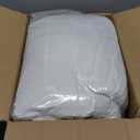 KB Cotton Mattress Pad, Full, Cooling Pillow Top with 8-21 Inch Deep Pocket, 3D Snow Down Alternative Fill, Breathable Fluffy Mattress Topper Cover (White, Full 54 * 75inch)