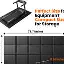THAILE Treadmill Mat, 79" x 39" x 6mm, Carpet & Hardwood Floor Protector
