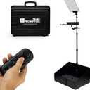 iPresent PRO Portable Presidential Teleprompter for iPad Tablet & Monitor with Remote Control, Hardcase & APP, Live Events Public Speaking & Conference, Speech Prompter Stage Autocue