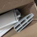 Whelping Box for Large Breed Dogs, Whelping Box for Puppies, PVC Puppy Playpen, Waterproof & Rustproof Whelping Pen, Puppy Whelping Supplies, Raised Garden Bed, Indoors & Outdoors, 48x48x18 in, White