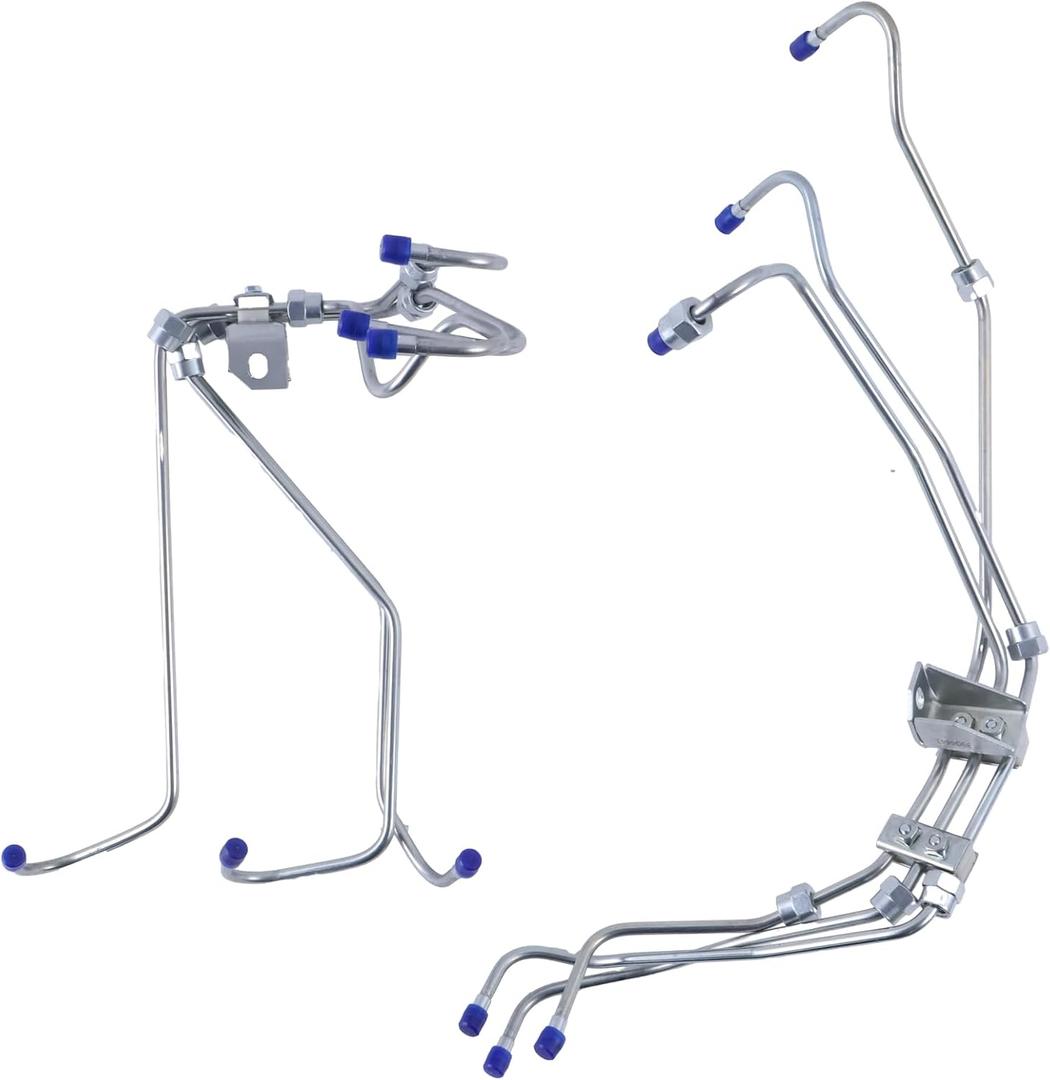 HCYCOO Fuel Injector Lines 3960783 3960784 908150 908149 Compatible with Cummins 12V 5.9L 6B5.9 6BT Engine Dodge Pickup Truck 1991-1993