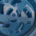 MateeyLife Slow Feeder Dog Bowls 2PCS, Anti-Choking Puzzle Dog Food Bowls, Anti-Slip Interactive Feeding Slow Down Eating, Bloat Stop Maze Dishes for Medium Breeds (A-LightBlue&DarkBlue)