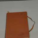 POPRUN 2026-2027 Monthly Planner, 6.5" x 8.5", 18 Month Calendar (July 2026 to December 2027) with Expense Tracker, Notes Pages, Sprial Bound, Leather Softcover - Beige