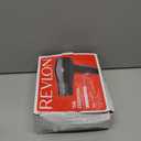 Revlon Compact Hair Dryer | 1875W Lightweight Design, Perfect for Travel, (Black)